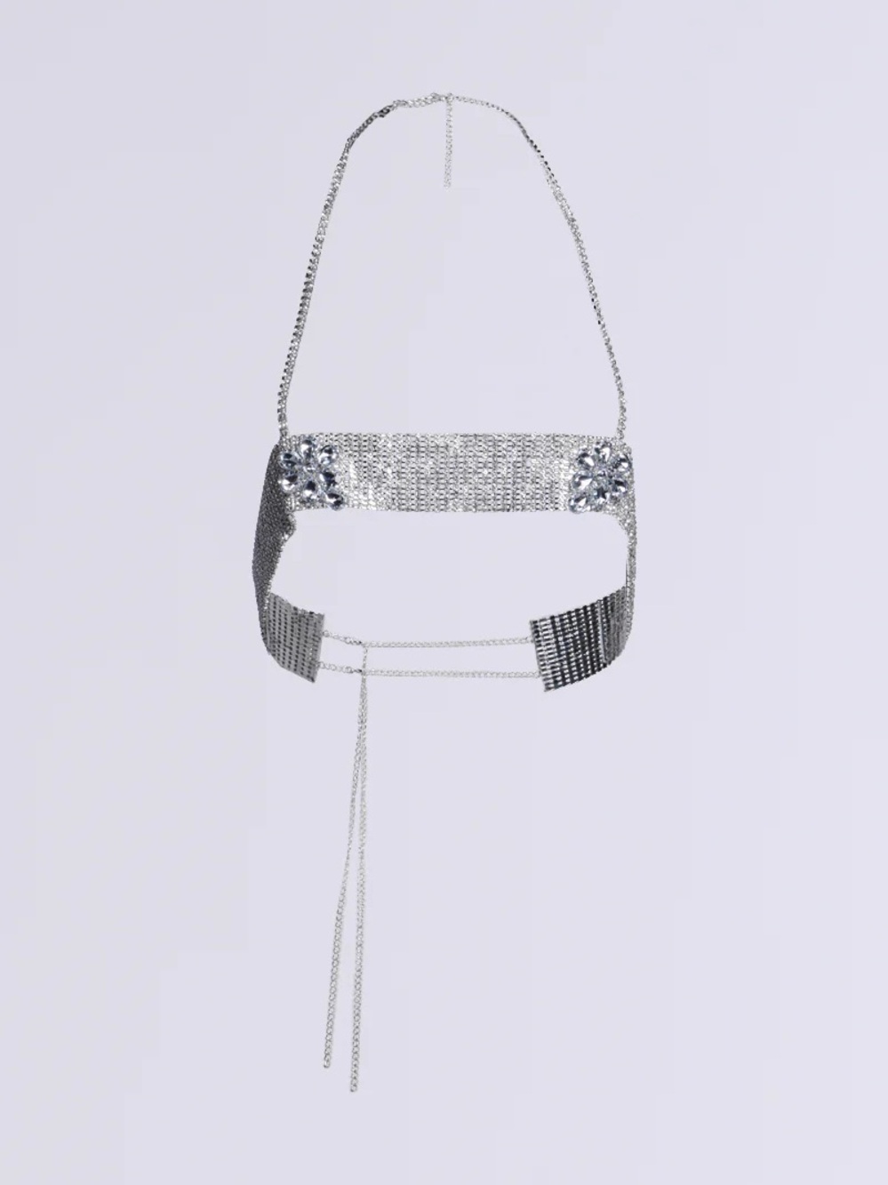 Akira Diamond Rhinestone Body Chain - Picture 2 of 7